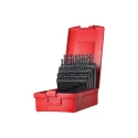 Dormer 51-Piece Multi-Material Twist Drill Bit Set, HSS, 1 mm to 6 mm Sizes A190202