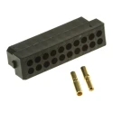HARWIN Datamate PCB Connector Kit Containing 20 Way DIL Female Shell and Crimps M80-8882005