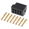 HARWIN Datamate PCB Connector Kit Containing 8 Way DIL Female Shell, Crimps M80-8890805