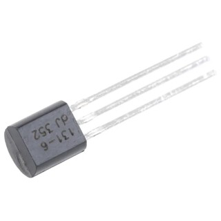 WeEn Semiconductors Co., Ltd Through Hole 3-Pin TRIAC 600 V, Gate Trigger 1.5 V BT131-600,412