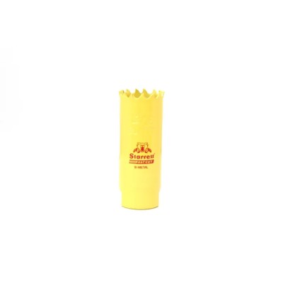 Starrett 21 mm Diameter HSS Bi-metal Drill Bit for Mild Steel, Stainless Steel, Metal FCH1036-G