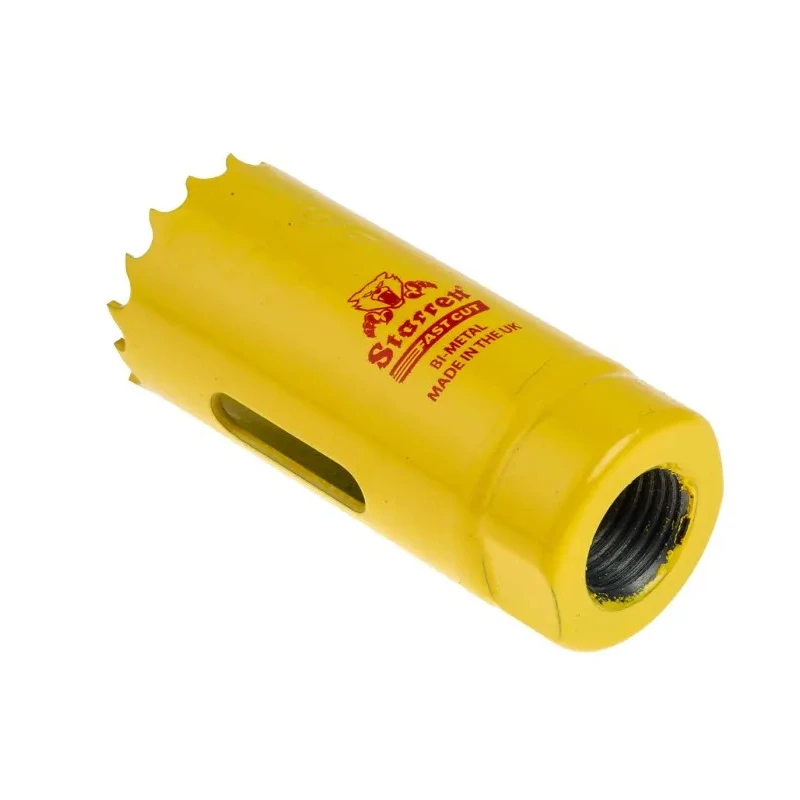 Starrett 24 mm Diameter HSS Bi-metal Drill Bit with 38 mm Cut Depth FCH1056-G