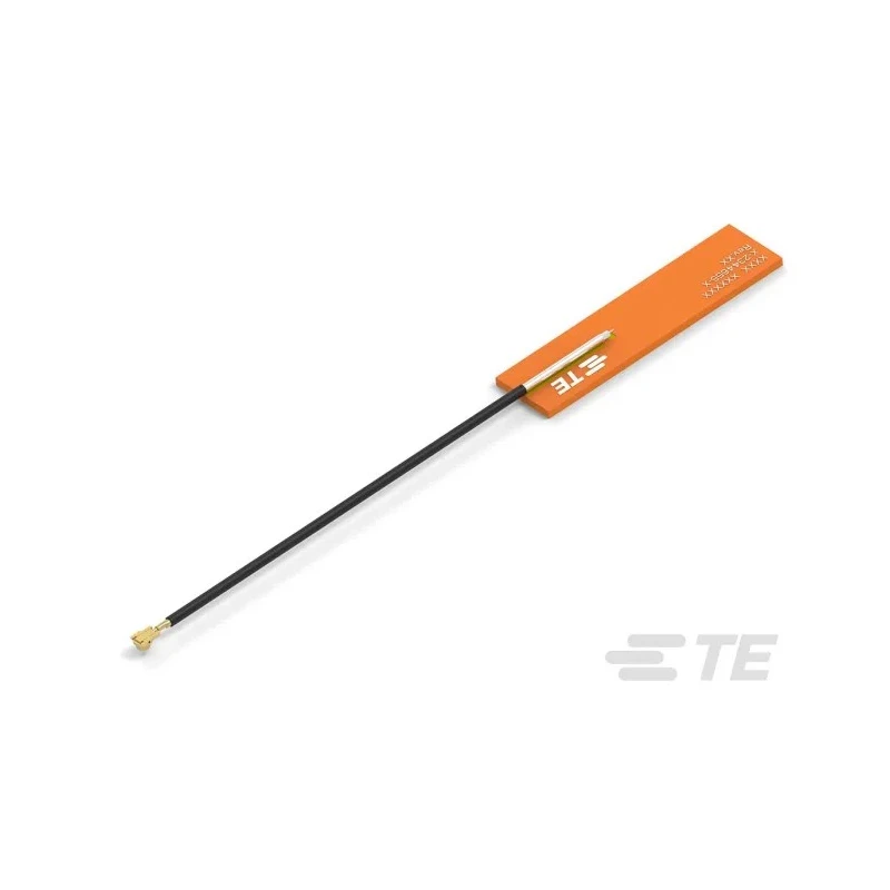 TE Connectivity PCB WiFi Antenna Dual Band 5.1-5.8GHz 5dBi Gain Adhesive Mount 100mm Cable MHF4 Connector 2344655-6