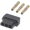 HARWIN Datamate PCB Connector Kit Containing 3 Way SIL Female Shell, Crimps M80-8990305