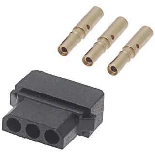 HARWIN Datamate PCB Connector Kit Containing 3 Way SIL Female Shell, Crimps M80-8990305