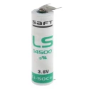 Saft LS 14500 Lithium Thionyl Chloride AA Battery 3.6 V LS145003PF