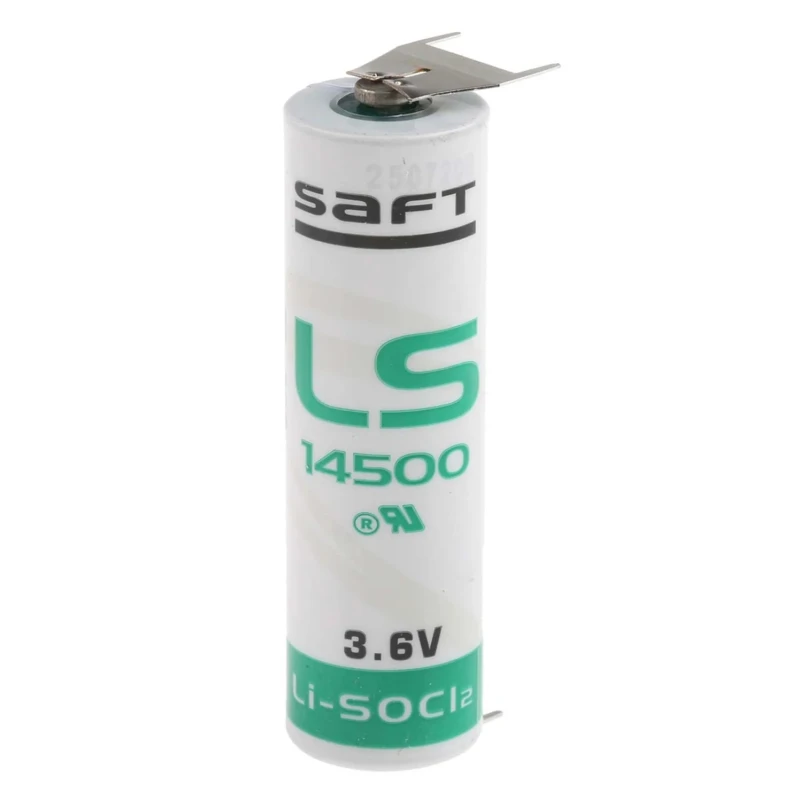 Saft LS 14500 Lithium Thionyl Chloride AA Battery 3.6 V LS145003PF