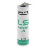 Saft LS 14500 Lithium Thionyl Chloride AA Battery 3.6 V LS145003PF