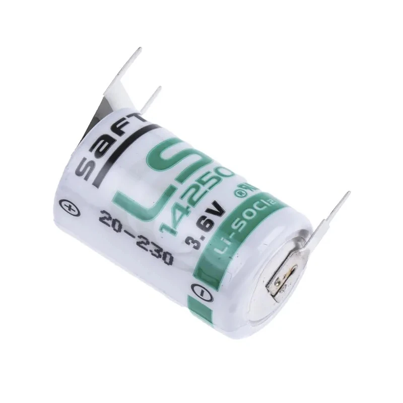 Saft Lithium Thionyl Chloride 3.6 V 1/2 AA Battery 1.2 Ah PCB Mount LS142503PF
