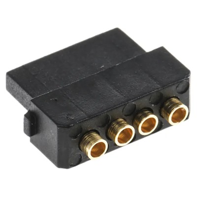 HARWIN Datamate PCB Connector Kit Containing Crimps 4 Way SIL Female Shell M80-8980405
