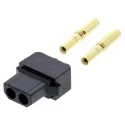 HARWIN Datamate PCB Connector Kit Containing Crimps, 2 Way SIL Female Shell M80-8980205