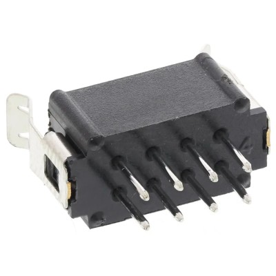 HARWIN Datamate L-Tek Series Straight Through Hole PCB Header, 8 Contacts, 2 mm Pitch, 2 Row, Shrouded M80-8530842