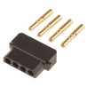 HARWIN Datamate Connector Kit Containing Crimps, 4 Way SIL Female Shell M80-8990405