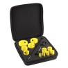 Starrett 14 Piece Fast Cut Bi-Metal Holesaw Kit for Stainless Steel and Mild Steel Sheet, Diameter up to 76 mm KFC11031