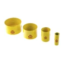 Starrett 14 Piece Fast Cut Bi-Metal Holesaw Kit for Stainless Steel and Mild Steel Sheet, Diameter up to 76 mm KFC11031