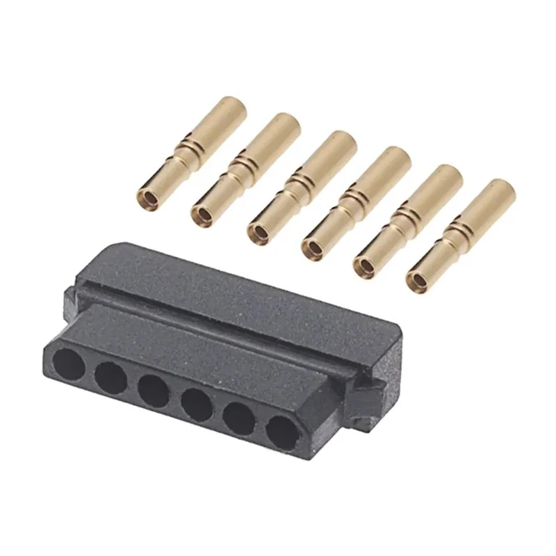 HARWIN PCB Connector Kit Datamate Series 6 Way SIL Female Shell M80-8980605