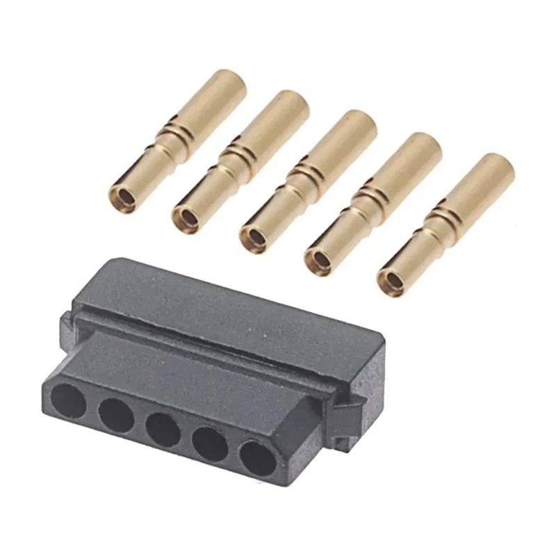 HARWIN Datamate PCB Connector Kit with Crimps, 5 Way SIL Female Shell M80-8980505