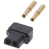 HARWIN Datamate PCB Connector Kit with 2 Way SIL Female Shell and Crimps M80-8990205
