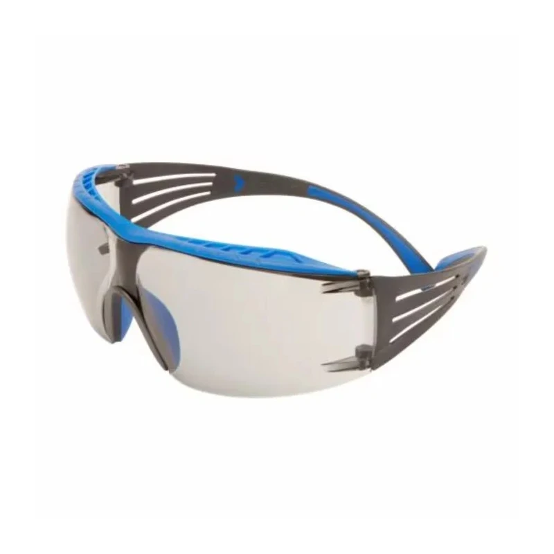 3M 3M SecureFit Series Safety Glasses, Amber Lens, Plastic Frame, Anti-Fog Coating, Anti-Scratch SF407XSGAF-BLU