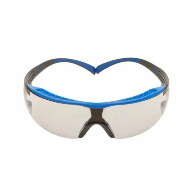 3M 3M SecureFit Series Safety Glasses, Amber Lens, Plastic Frame, Anti-Fog Coating, Anti-Scratch SF407XSGAF-BLU