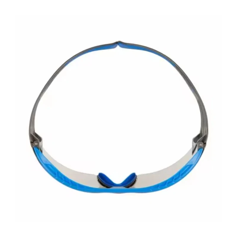 3M 3M SecureFit Series Safety Glasses, Amber Lens, Plastic Frame, Anti-Fog Coating, Anti-Scratch SF407XSGAF-BLU