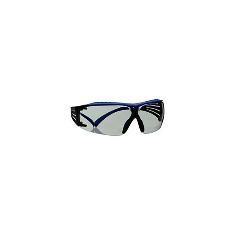 3M 3M SecureFit Series Safety Glasses, Amber Lens, Plastic Frame, Anti-Fog Coating, Anti-Scratch SF407XSGAF-BLU