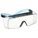 3M SecureFit Over Specs Safety Glasses with Anti-Fog, Anti-Scratch Coating, Clear Polycarbonate Lens SF3701XSGAF-BLU-EU
