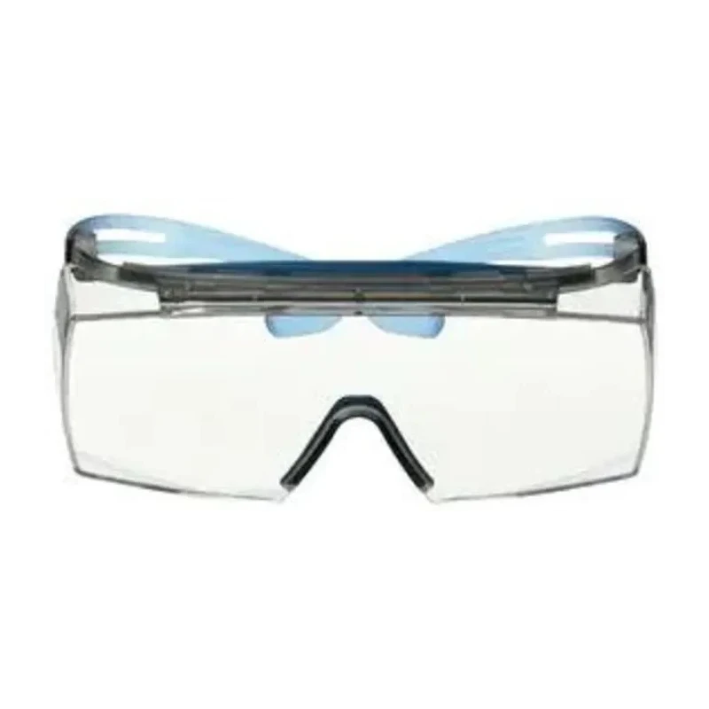 3M SecureFit Over Specs Safety Glasses with Anti-Fog, Anti-Scratch Coating, Clear Polycarbonate Lens SF3701XSGAF-BLU-EU