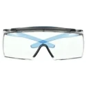 3M SecureFit Over Specs Safety Glasses with Anti-Fog, Anti-Scratch Coating, Clear Polycarbonate Lens SF3701XSGAF-BLU-EU