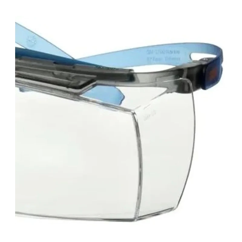 3M SecureFit Over Specs Safety Glasses with Anti-Fog, Anti-Scratch Coating, Clear Polycarbonate Lens SF3701XSGAF-BLU-EU