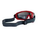 3M Goggle Gear Safety Goggles with Grey Polycarbonate Lenses and Adjustable Strap GG502SGAF