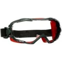 3M GoggleGear Safety Goggles with Clear Polycarbonate Lenses, Polypropylene Frame, ANSI Z87.1-2015 Certified GG6001SGAFRED