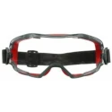 3M GoggleGear Safety Goggles with Clear Polycarbonate Lenses, Polypropylene Frame, ANSI Z87.1-2015 Certified GG6001SGAFRED