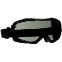 3M GoggleGear Safety Goggles with Grey Polycarbonate Lenses and Polypropylene Frame GG6002SGAFBLK