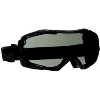 3M GoggleGear Safety Goggles with Grey Polycarbonate Lenses and Polypropylene Frame GG6002SGAFBLK