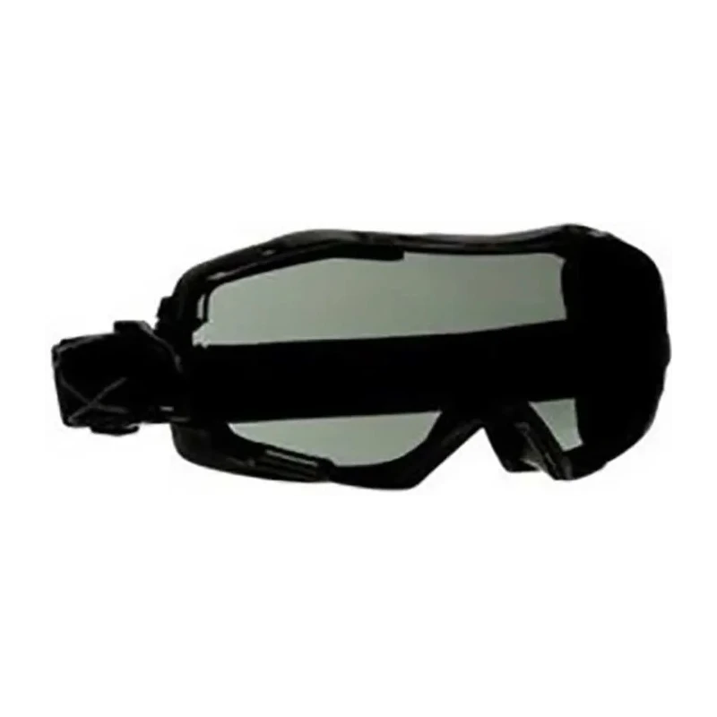 3M GoggleGear Safety Goggles with Grey Polycarbonate Lenses and Polypropylene Frame GG6002SGAFBLK