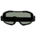 3M GoggleGear Safety Goggles with Grey Polycarbonate Lenses and Polypropylene Frame GG6002SGAFBLK