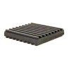 RS PRO 100mm Steel Reinforced Ribbed Nitrile Rubber Anti-Vibration Isolation Pad 250 psi Load Rating 100 °C Max 203-5162