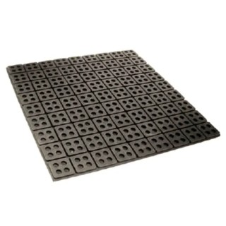 RS PRO 75mm Anti-Vibration Pad Natural/Neoprene Rubber Blend 100 °C -50 °C 8mm Thickness Anti-Vibration Isolation 203-5152