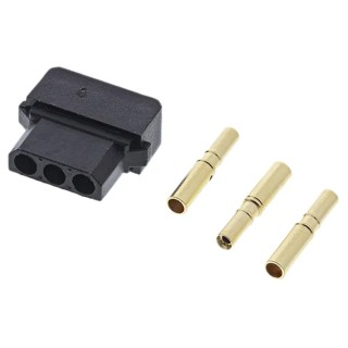 HARWIN Datamate Connector Kit Containing Crimps 3 Way SIL Female Shell M80-8980305