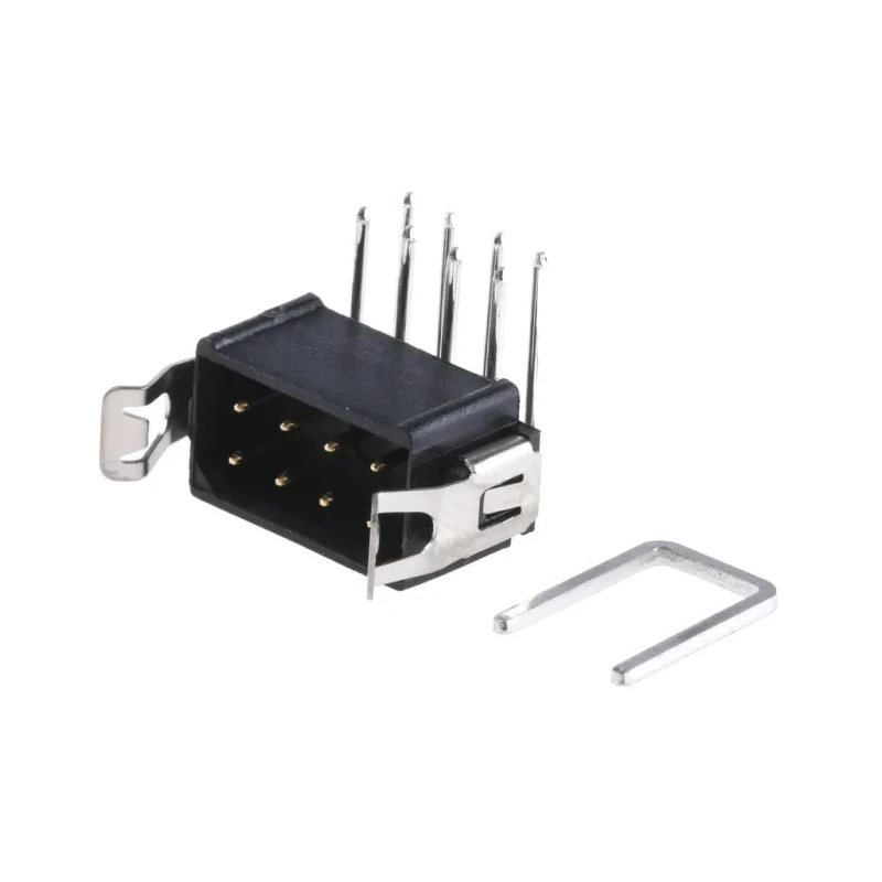 HARWIN Datamate L-Tek Series Right Angle Through Hole PCB Header, 8 Contact, 2 mm Pitch, 2 Row, Shrouded M80-8510842