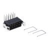 HARWIN Datamate L-Tek Series Right Angle Through Hole PCB Header 10 Contact 2 mm Pitch 2 Row Shrouded M80-8511042