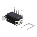 HARWIN Datamate L-Tek Series Right Angle Through Hole PCB Header, 8 Contact(s), 2 mm Pitch, 2 Row, Shrouded M80-8510842