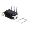 HARWIN Datamate L-Tek Series Right Angle Through Hole PCB Header, 8 Contact(s), 2 mm Pitch, 2 Row, Shrouded M80-8510842