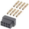 HARWIN Datamate Connector Kit Containing 8 way DIL Female Shell, Crimps M80-8880805