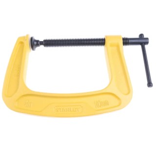 Stanley Clamp G Type 100 mm Jaw Opening 75 mm Jaw Depth Corrosion Resistant 0-83-034
