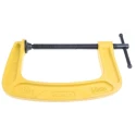 Stanley 150 mm Jaw Opening 89 mm Jaw Depth Corrosion Resistant Iron Steel G Clamp 0-83-035