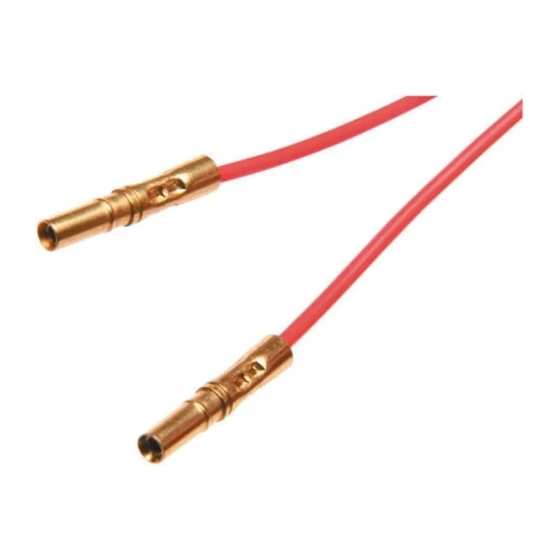 HARWIN Crimp Wire Unterminated, 300 mm Length, Red Jacket, Polytetrafluoroethylene Jacket M80-9140099