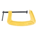 Stanley 150 mm Jaw Opening 89 mm Jaw Depth Corrosion Resistant Iron Steel G Clamp 0-83-035