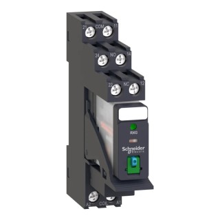 Schneider Electric Harmony Relay RXG Series Interface Relay, 24V DC Coil, DPDT, 5A Switching Current RXG22BDPV